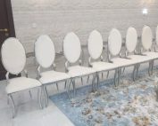 للايجار كراسي استلس ومخمل في الكويت